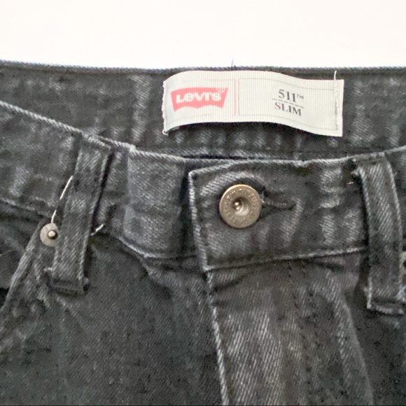 Vintage Levi's 511 Mid Rise Straight Jeans - Picture 6 of 8